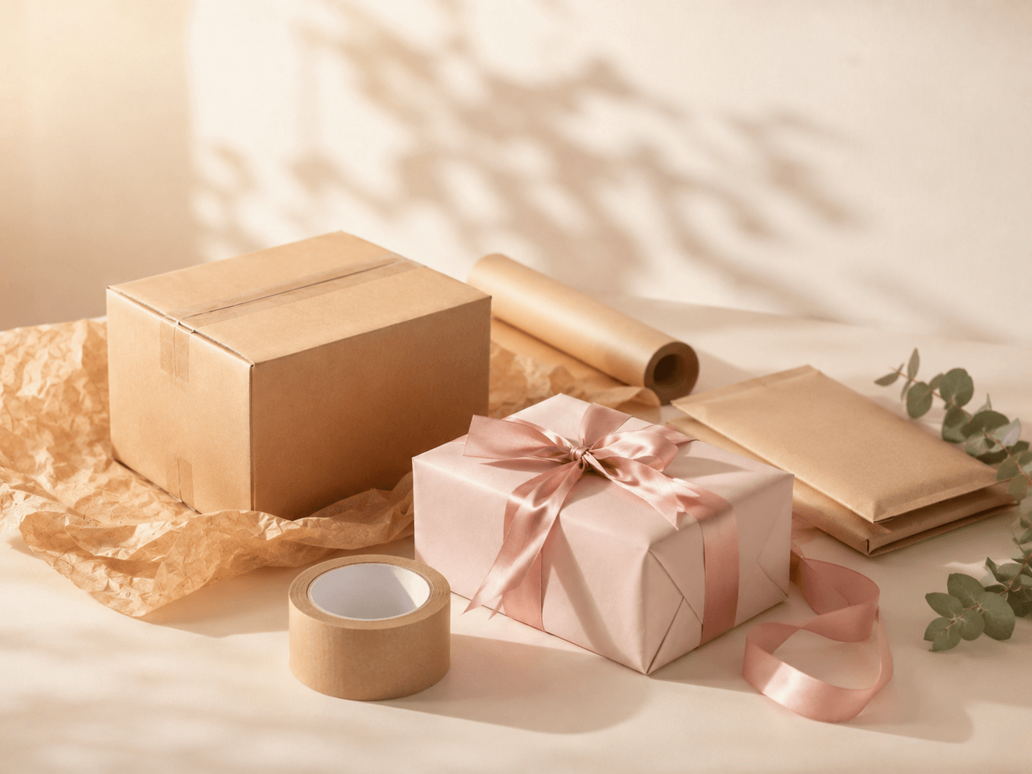A carefully packaged gift ready for fast delivery