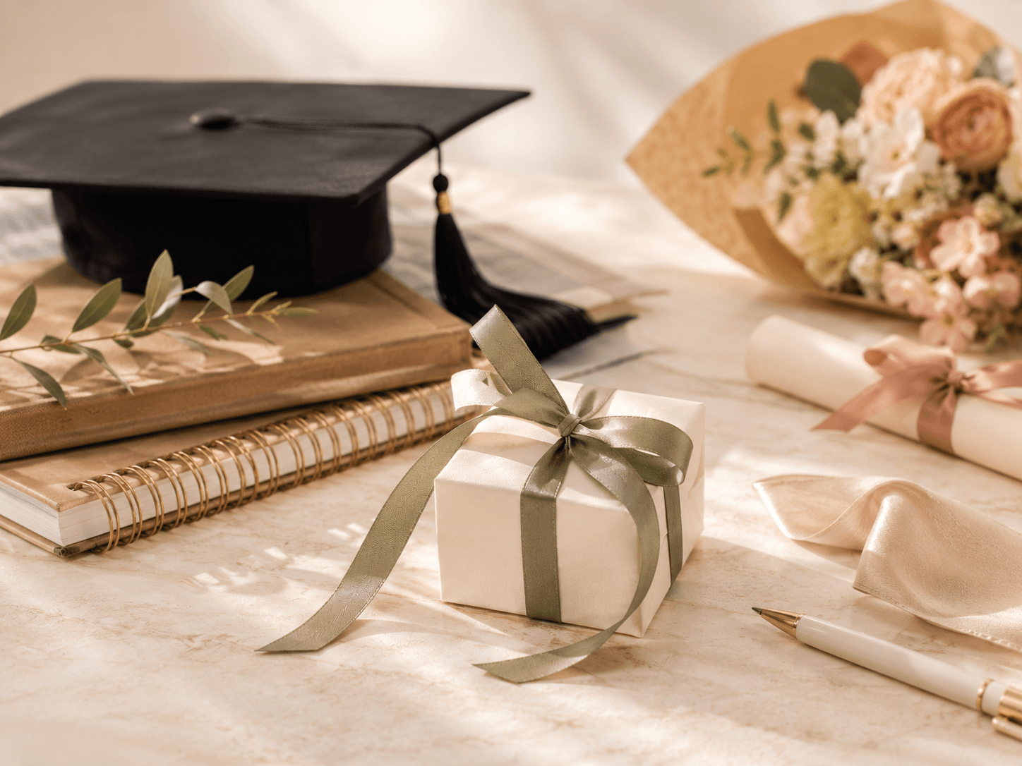A graduation gift celebrating a personal milestone